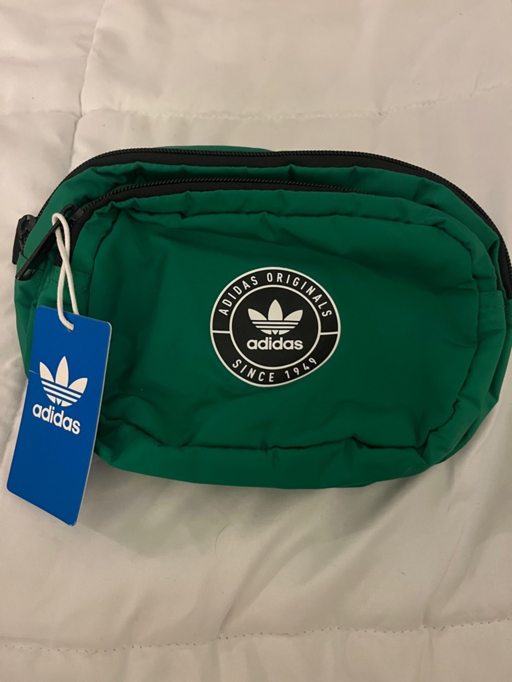 adidas Originals Green Trefoil Waist Bag